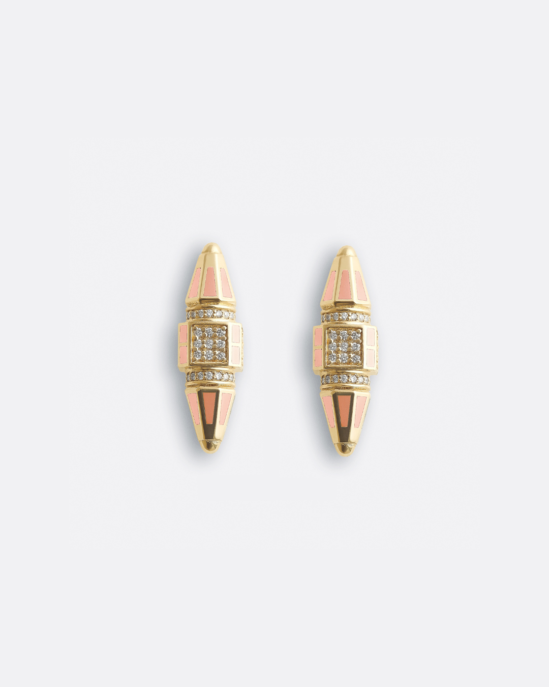Fortune Earrings Pink