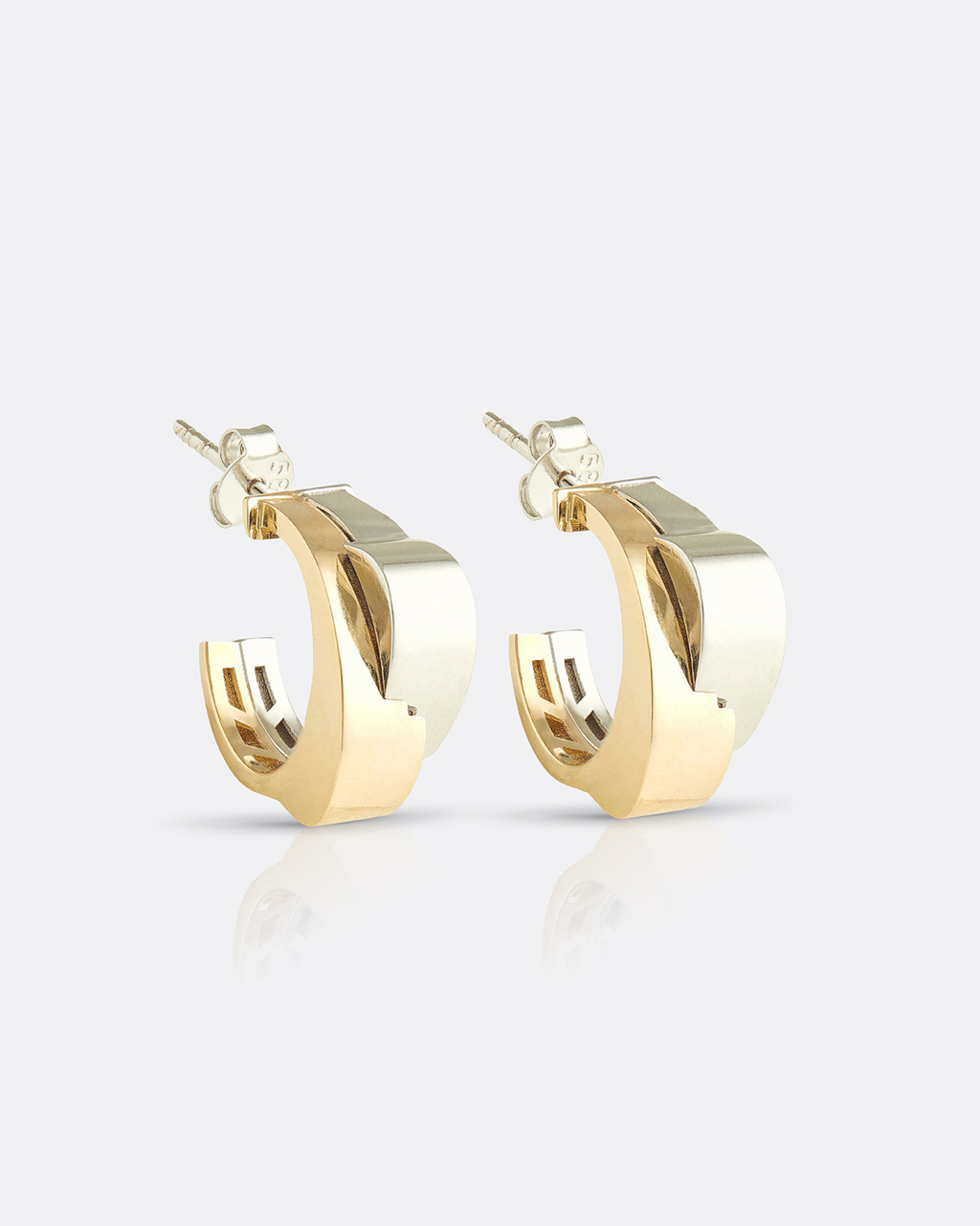 Double Curve Earrings