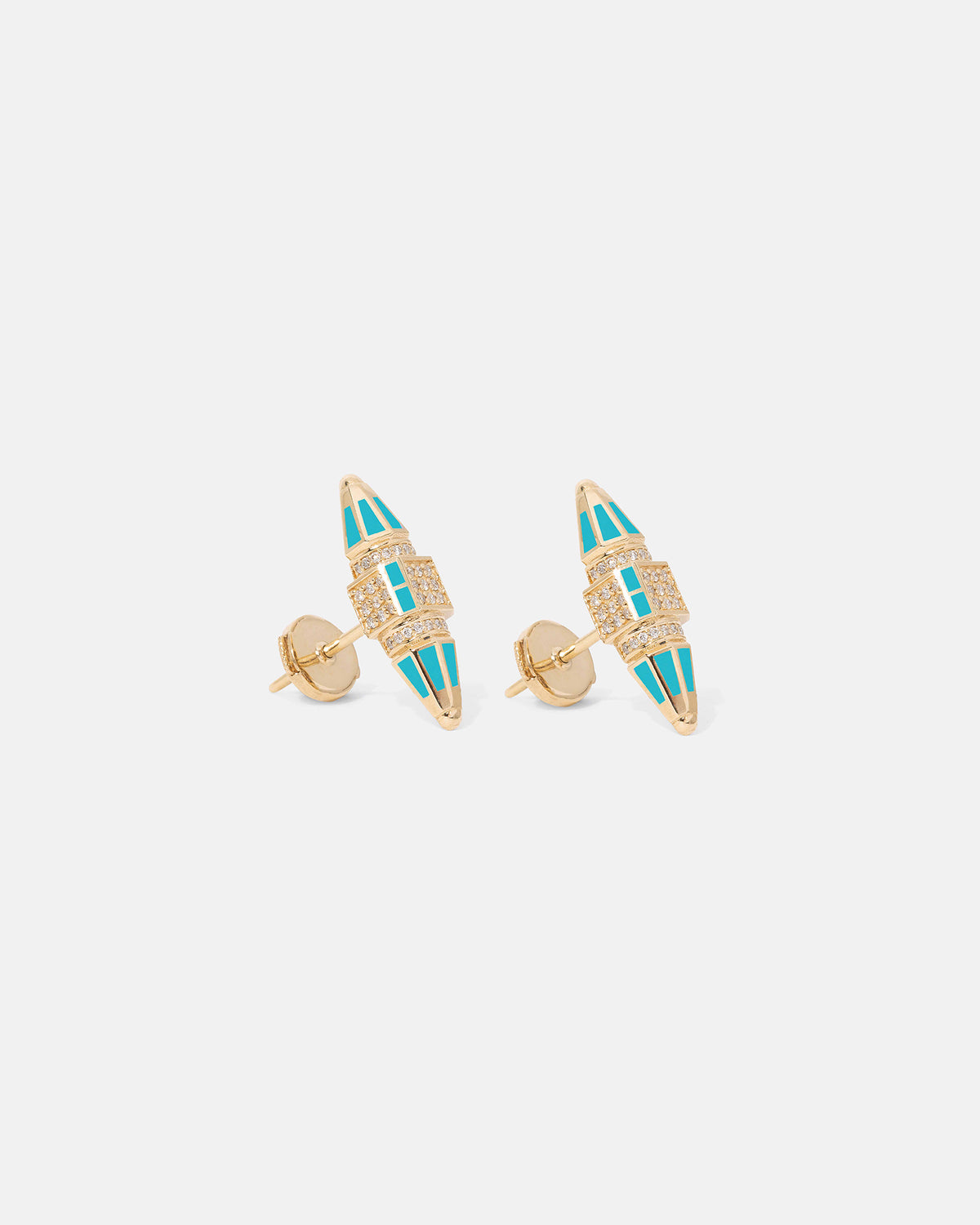 Fortune Earrings Turquoise
