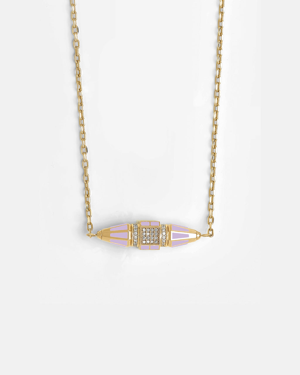 Fortune Necklace Lilac