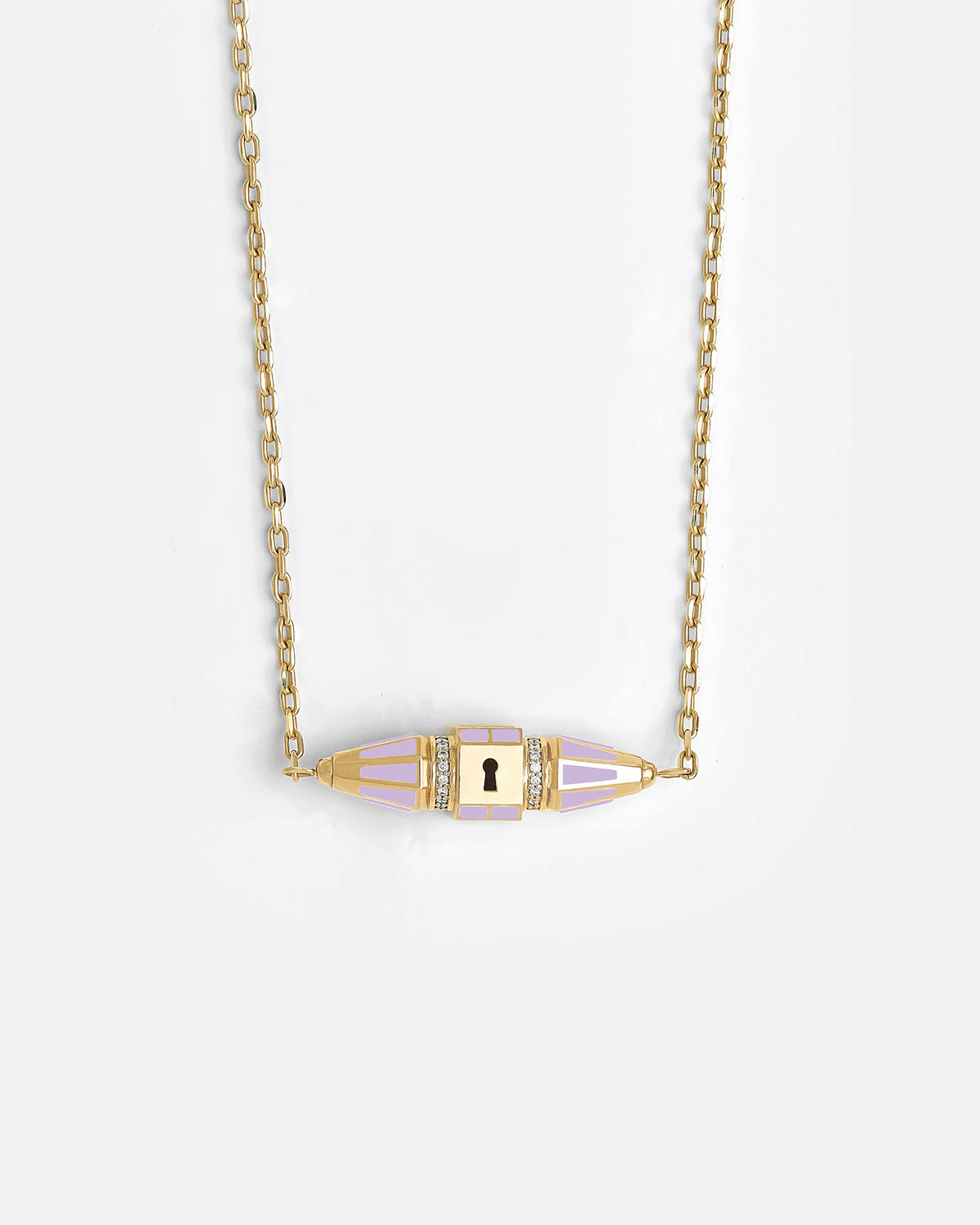 Fortune Necklace Lilac