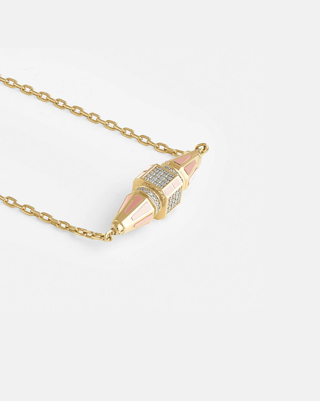 Fortune Necklace Pink