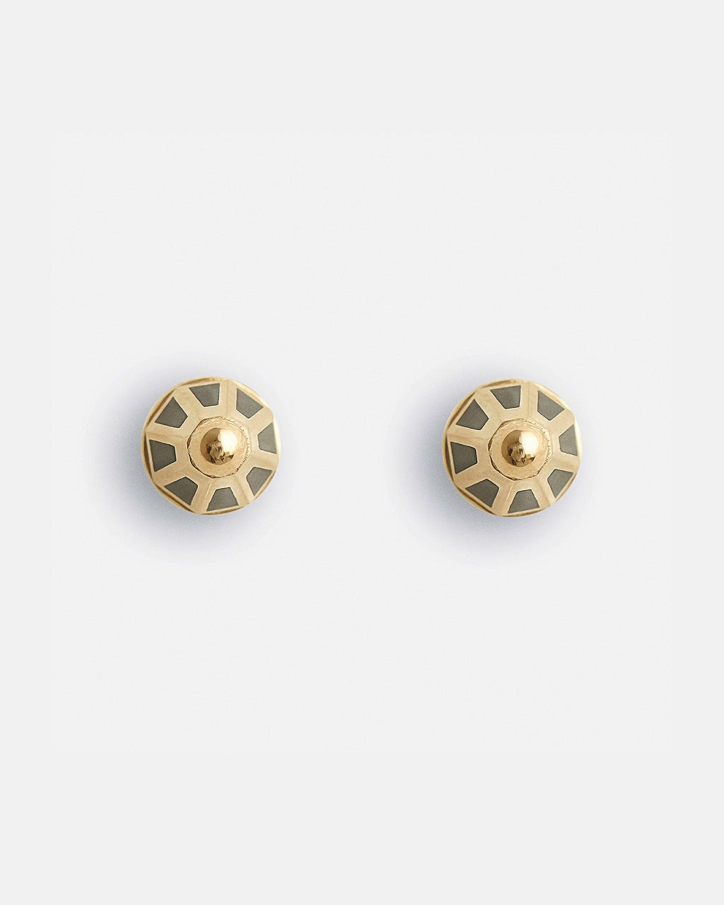 The Peak Earrings Black