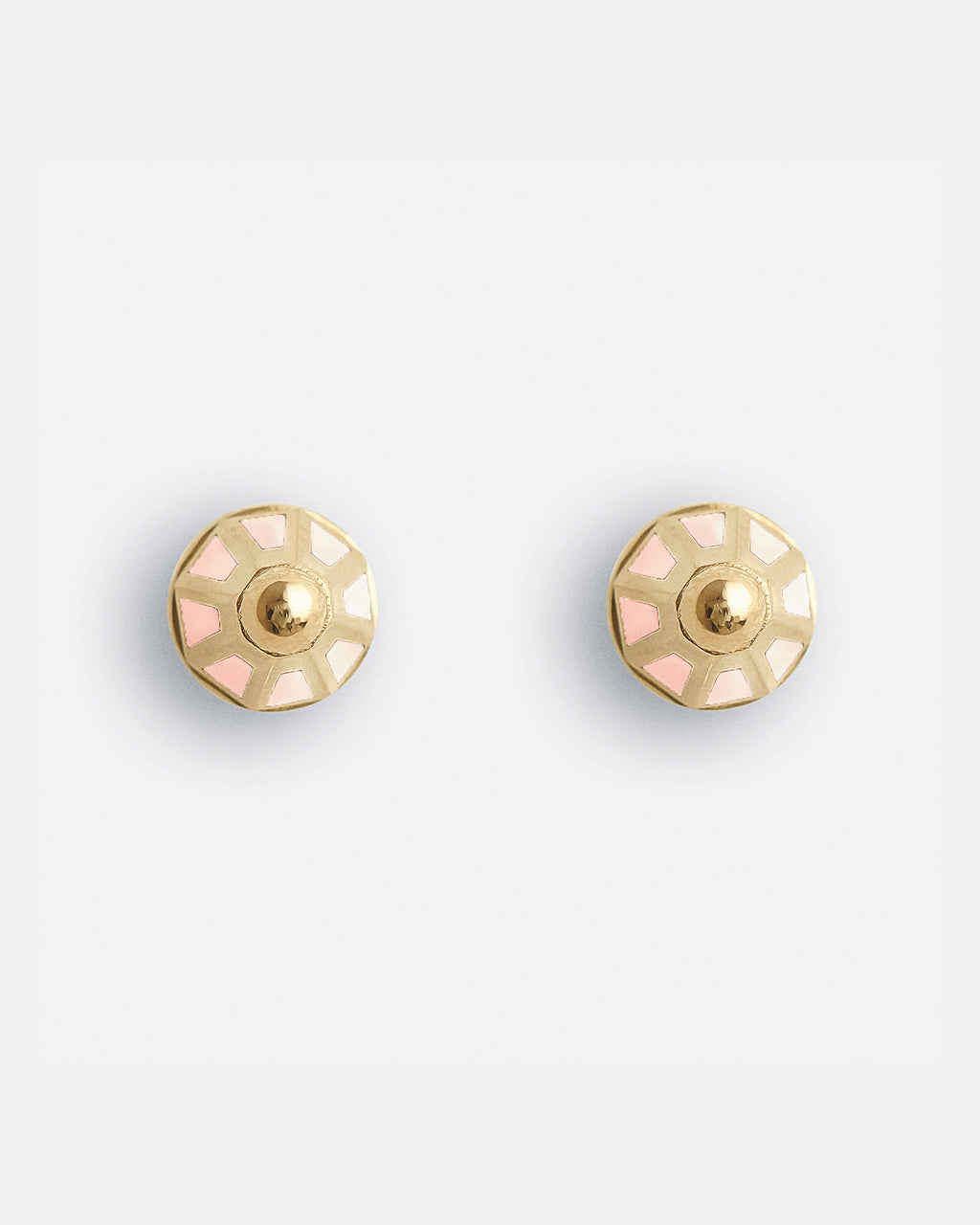 The Peak Earrings Pink