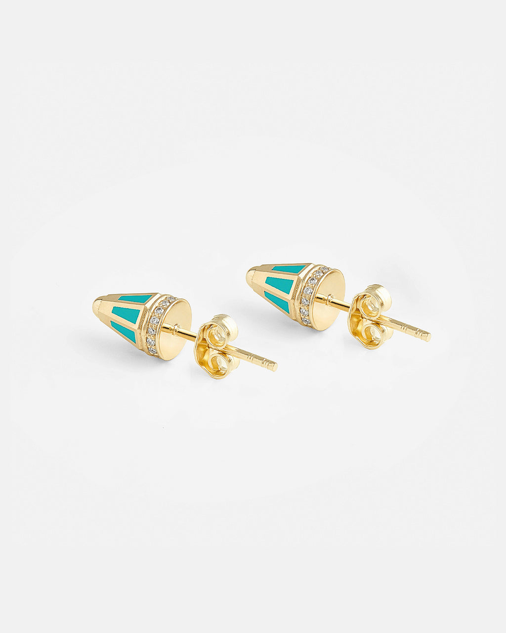 The Peak Earrings Turquoise