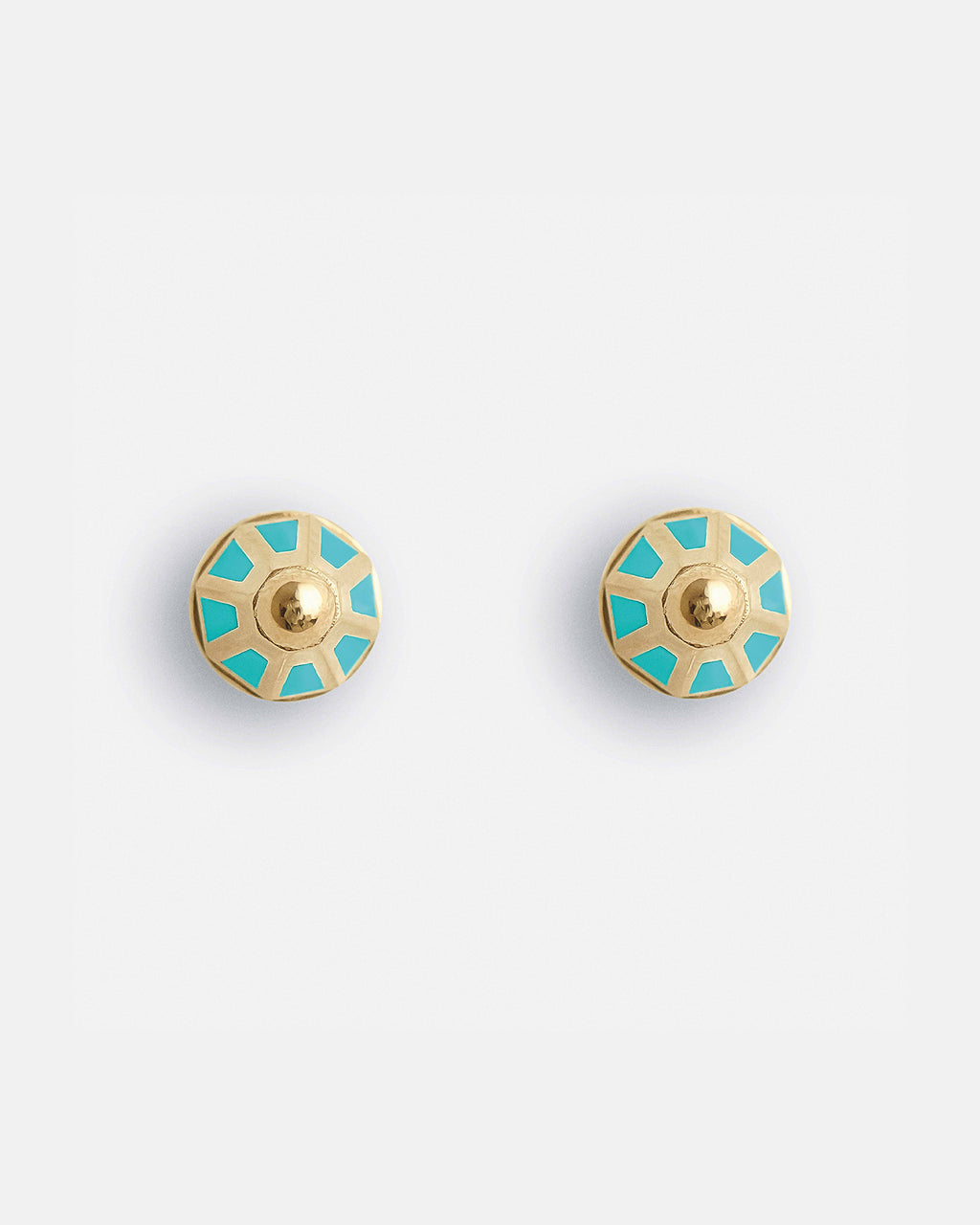 The Peak Earrings Turquoise