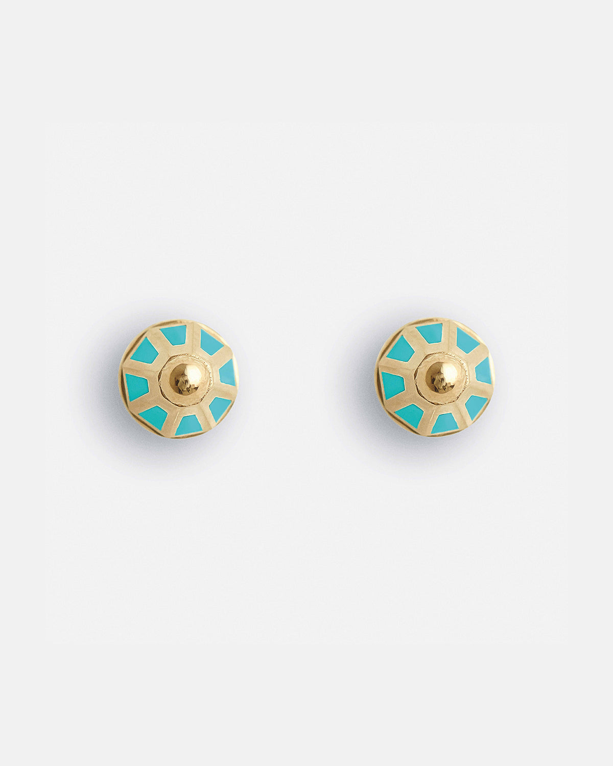 The Peak Earrings Turquoise