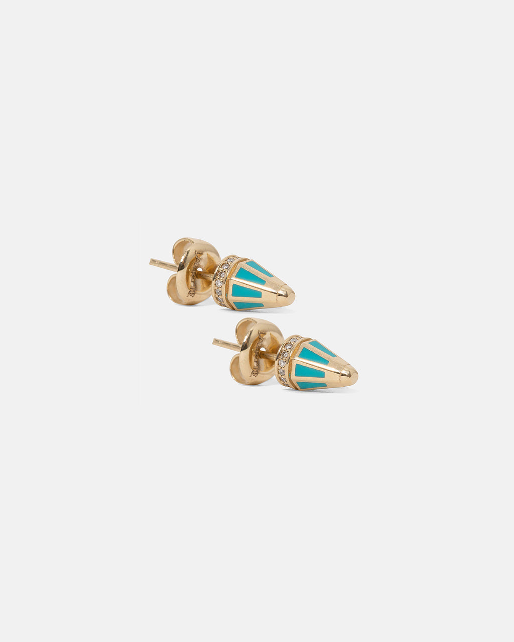 The Peak Earrings Turquoise