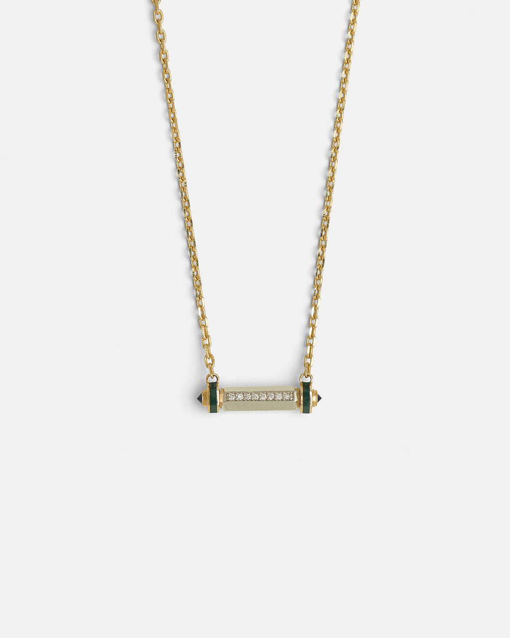 The Wander Necklace Green