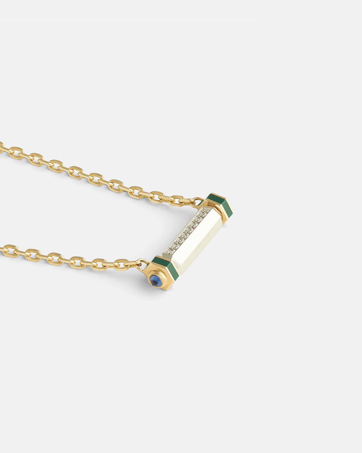 The Wander Necklace Green