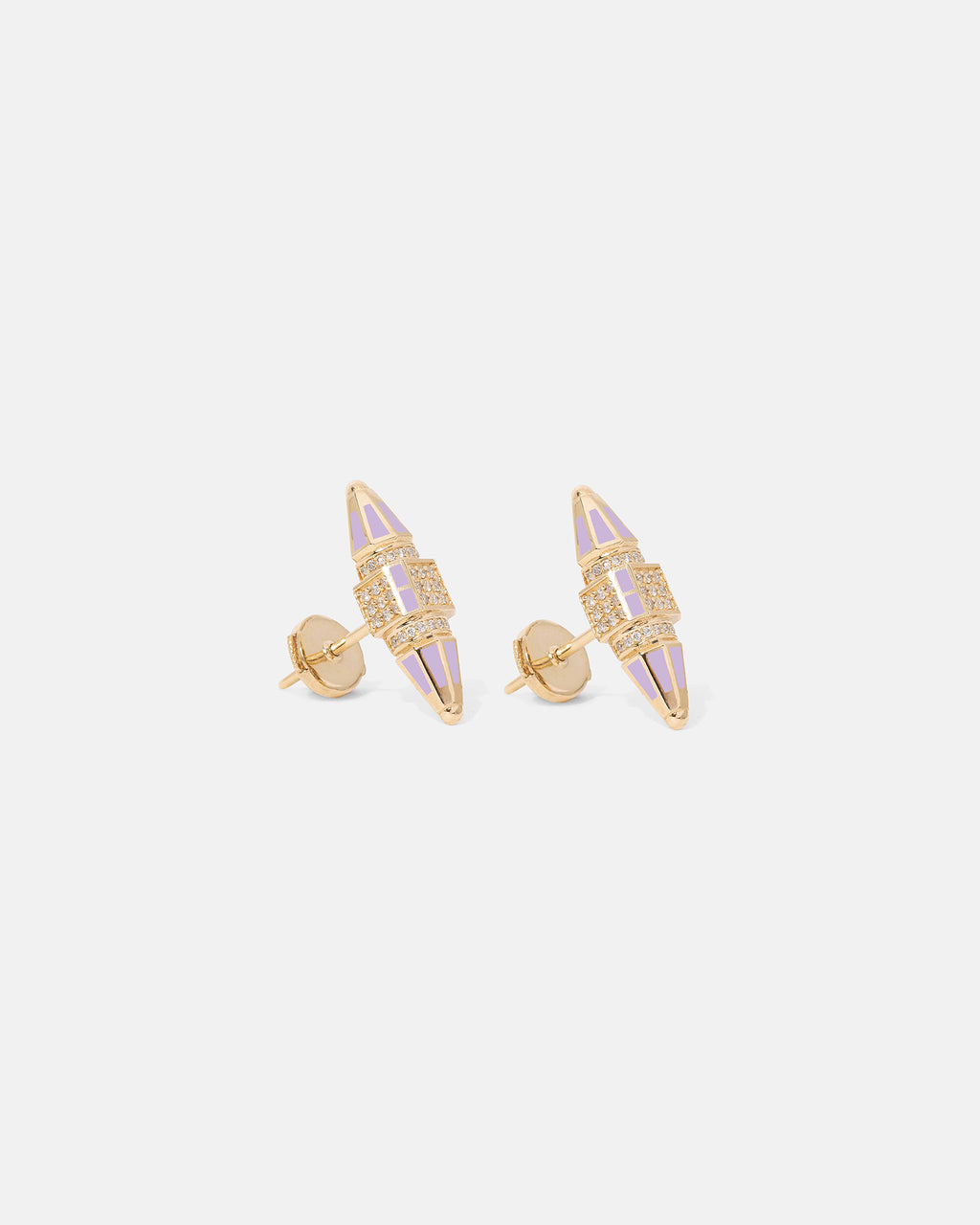 Fortune Earrings Lilac