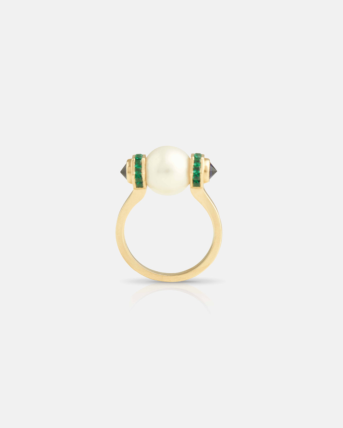 Twilight Pearl Ring Large